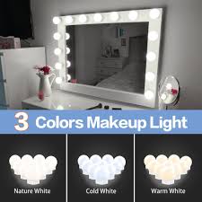 Chende white hollywood lighted makeup vanity mirror light, makeup dressing table vanity set mirrors with dimmer, tabletop or wall downsides of cheap vanity mirrors with lights. Led 12v Makeup Mirror Light Bulb Hollywood Vanity Lights Stepless Dimmable Wall Lamp 6 10 14bulbs Kit For Dressing Table Led010 From Lampshow 9 38 Dhgate Com