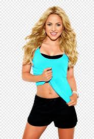 Base notes are woody notes, cedar and amber. Shakira Woman Wearing Blue Tank Top Png Pngegg