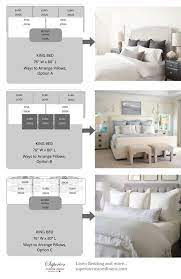 ways to arrange bed pillows bedroom