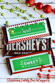 Wrap around a candy bar and close with elmer's glue dots. Christmas Candy Bar Wrappers 2015 Let S Diy It All With Kritsyn Merkley