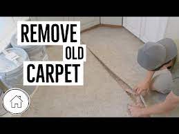 how to remove carpet the easy way