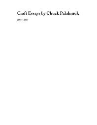  writing craft essays by chuck palahniuk by joao malossi issuu 