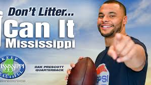 Dak Prescott, Keep Mississippi Beautiful promote anti-litter campaign