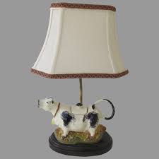 The american staffordshire terrier is another distinct but similar breed registered by the american kennel club in the early twentieth century. Vintage Staffordshire Cow Creamer Mounted As A Lamp Country Black Tulip Antiques Ltd Ruby Lane