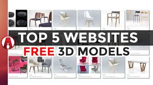 top 5 s for free 3d models you