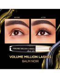 volume million lashes balm noir mascara