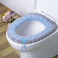 Toilet Seat Cover Cushion With Handle