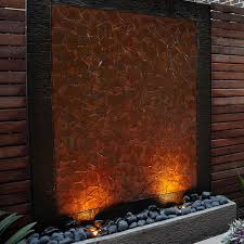 Designer Water Features Copper Wall