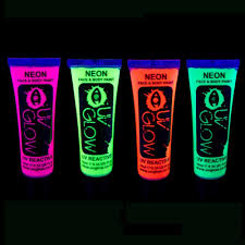 10ml neon uv face body paint