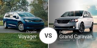 chrysler voyager vs dodge grand caravan