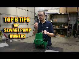 8 Things Sewage Pump Owners Need To