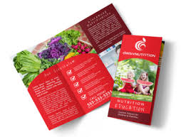 nutrition brochure templates