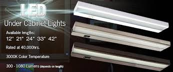 led under cabinet lighting overview