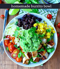 easy homemade burrito bowl fresh and