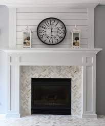 Brick Fireplace Makeover