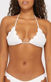 Marysia Women's Broadway Scalloped Bikini Top