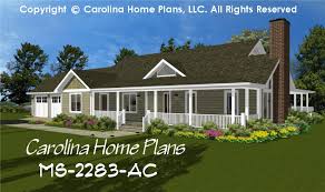 Midsize Country Style House Plan Chp Ms