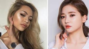 american makeup vs korean makeup know