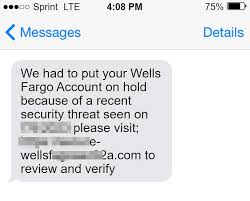 wells alert account locked scam don t