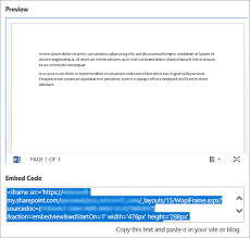 Embed An Office Document In Sway Office Support