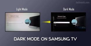 samsung tv enable blue light filter
