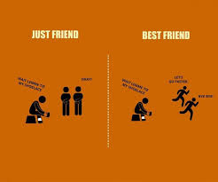 just friend vs best friend