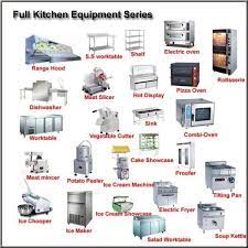 If youre searching online for articles about kitchen tools and equipment and their uses with pictures youll undoubtedly find several pictures of a refrigerator. Home Kitchen Equipment List Kitchen Equipment List Kitchen Equipment Home Kitchens