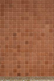 square tiles mosaic terracotta