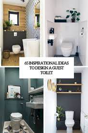 design a guest toilet