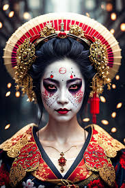 geisha makeup playground ai