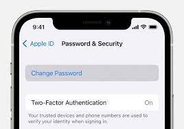 how to reset your apple id pword