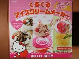 Hello kitty coffee maker ebay. Sanrio Hello Kitty Ice Cream Maker From Japan Ebay