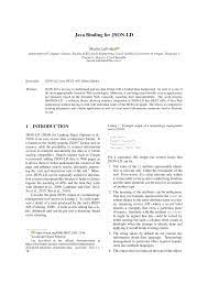 pdf java binding for json ld