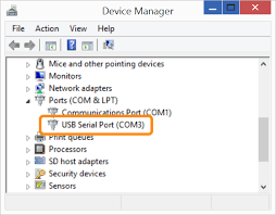 Window's device manager will show you a list of ports that are currently being used, . Identify The Serial Com Port Shell Access Windows