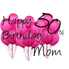Bintang Kecil: happy birthday 50th mom :) via Relatably.com