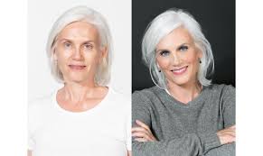 Choose the right shade for your eyebrows by ensuring it complements your hair color and your. Bobbi Brown S Beauty School Perfect Makeup For Gray Hair Justbobbi