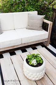 diy summer outdoor tabletop herb garden