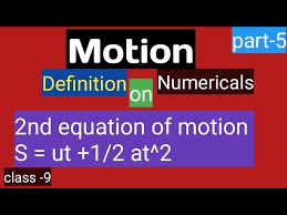 Second Equation Of Motion Numerical