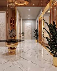 marble white italian tiles for floors