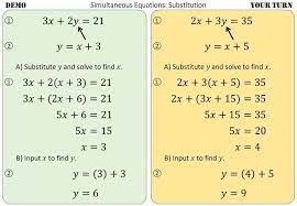 Simultaneous Equations For National 5