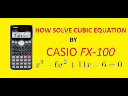 How To Solve Cubic Equation By Fx 100