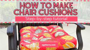 How To Make A Chair Cushion