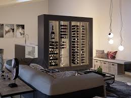 Aluminium Wine Storage With Glass Door