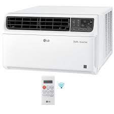 Stop the spread of viruses & bacteria in your home or business. Lg Electronics 14 000 Btu 115 V Dual Inverter Smart Window Air Conditioner In White With Wi Fi Enabled And Remote Lw1517ivsm The Home Depot