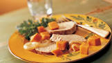 crock pot garlic pork with sweet potatoes