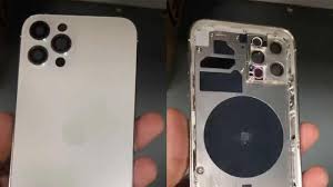 iPhone 12 Pro chassis appears on a ...