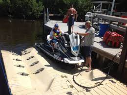 floating docks for jet skis