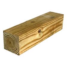 If installing pressure treated wood that is still damp from pressure treatment, expect shrinkage to occur. Unbranded 6 In X 6 In X 8 Ft 2 Pressure Treated Timber 260691 The Home Depot