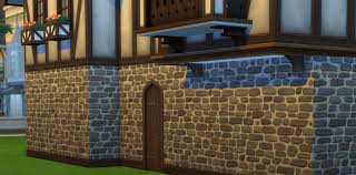 build a tudor house in the sims 4