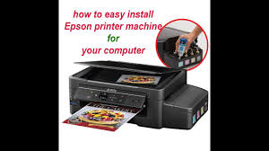 In addition to the epson connect printer setup utility above, this driver is required for. How To Easy Install Epson Printer Machine For Your Computer Youtube
